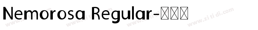 Nemorosa Regular字体转换